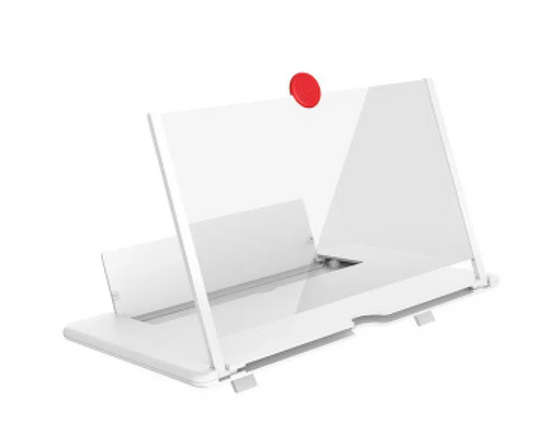 Amplificador de pantalla con lente óptica portátil